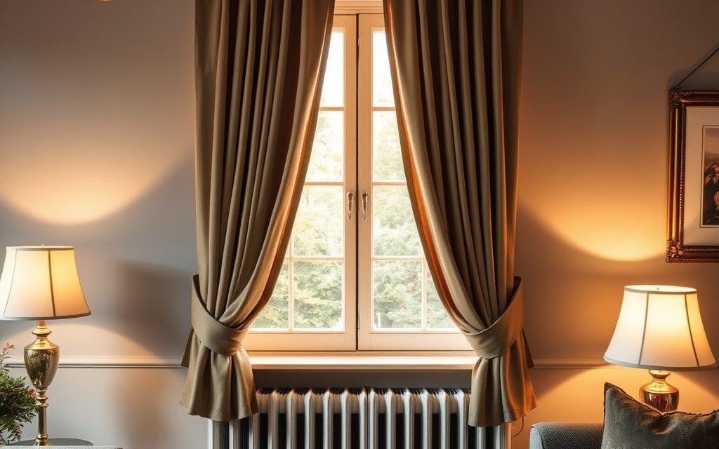 Zasłony a grzejnik: typowe błędy blokujące ciepło i jak utrzymać komfort w domu