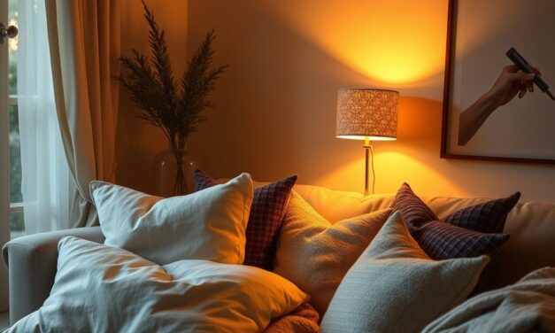 Jak stworzyć wieczorny klimat ciepłem światła i warstwowymi aranżacjami wnętrza