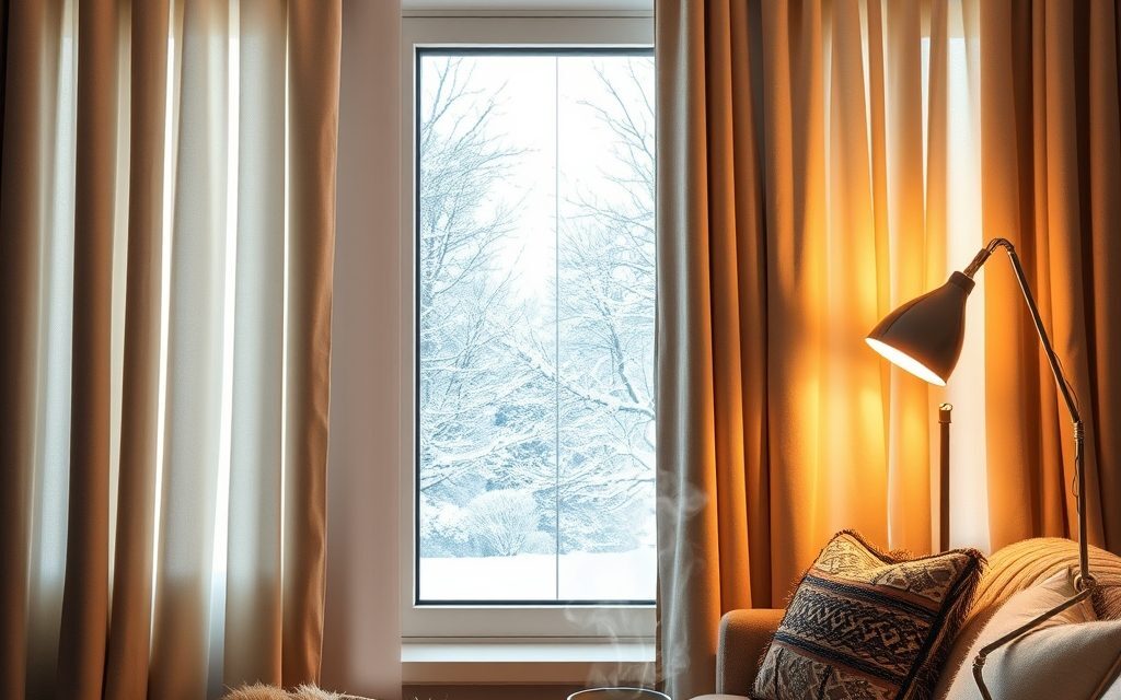 Zasłony grubsze na zimę – kiedy warto zainwestować i jak poprawić izolację termiczną w domu