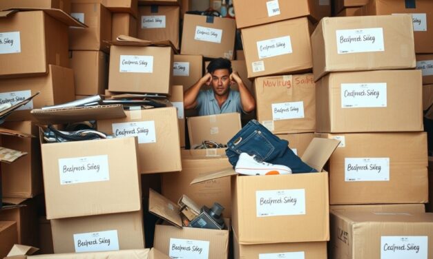 Brak opisu kartonów przy przeprowadzce: przyczyny chaosu i jak uporządkować pakowanie krok po kroku