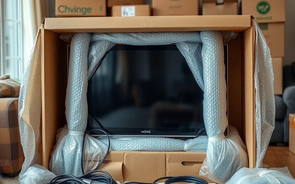 Jak skutecznie zabezpieczyć telewizor do przeprowadzki, by uniknąć uszkodzeń i ułatwić transport