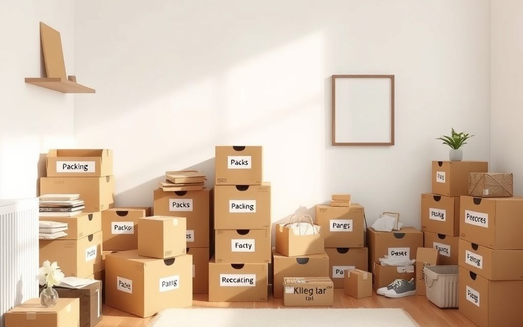 Segregacja rzeczy przed przeprowadzką: jak uporządkować i zminimalizować bagaż przed pakowaniem