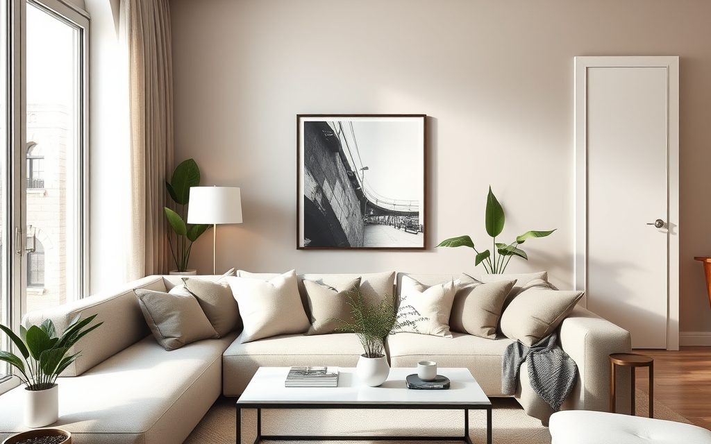 Beże i szarości w aranżacji mieszkań na wynajem: jak stworzyć ponadczasową i funkcjonalną przestrzeń