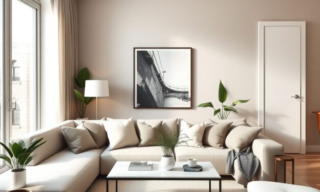 Beże i szarości w aranżacji mieszkań na wynajem: jak stworzyć ponadczasową i funkcjonalną przestrzeń
