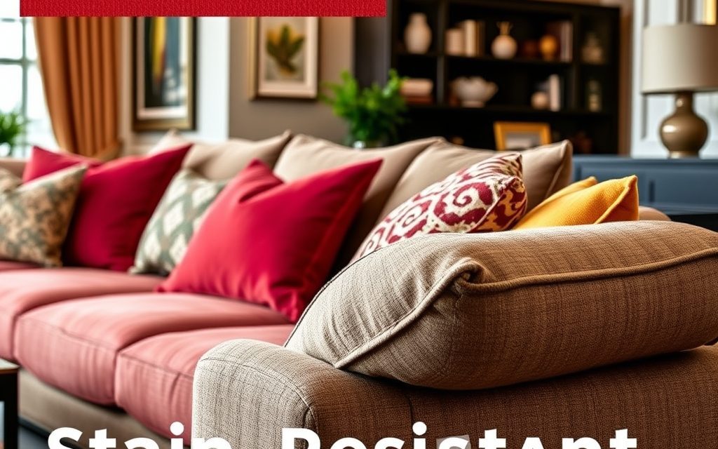 Materiały łatwe w czyszczeniu do mieszkania: jak wybrać tkaniny odporne na plamy i zabrudzenia