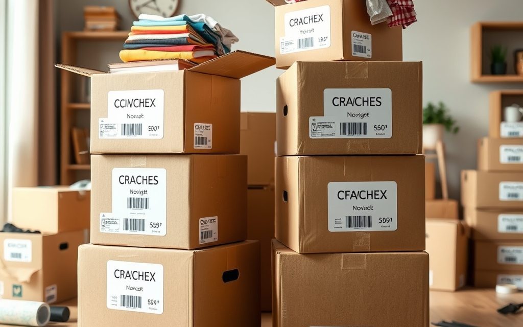 Co pisać na kartonach do przeprowadzki, by usprawnić pakowanie i rozpakowywanie