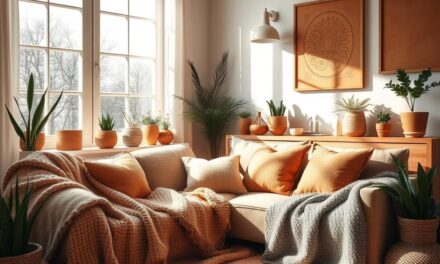 Jak ocieplić wnętrze bez malowania: praktyczne sposoby na przytulną atmosferę i ciepły klimat