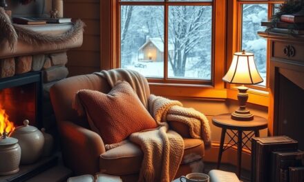 Przytulny kącik do czytania na zimę: jak stworzyć komfortową i ciepłą przestrzeń relaksu