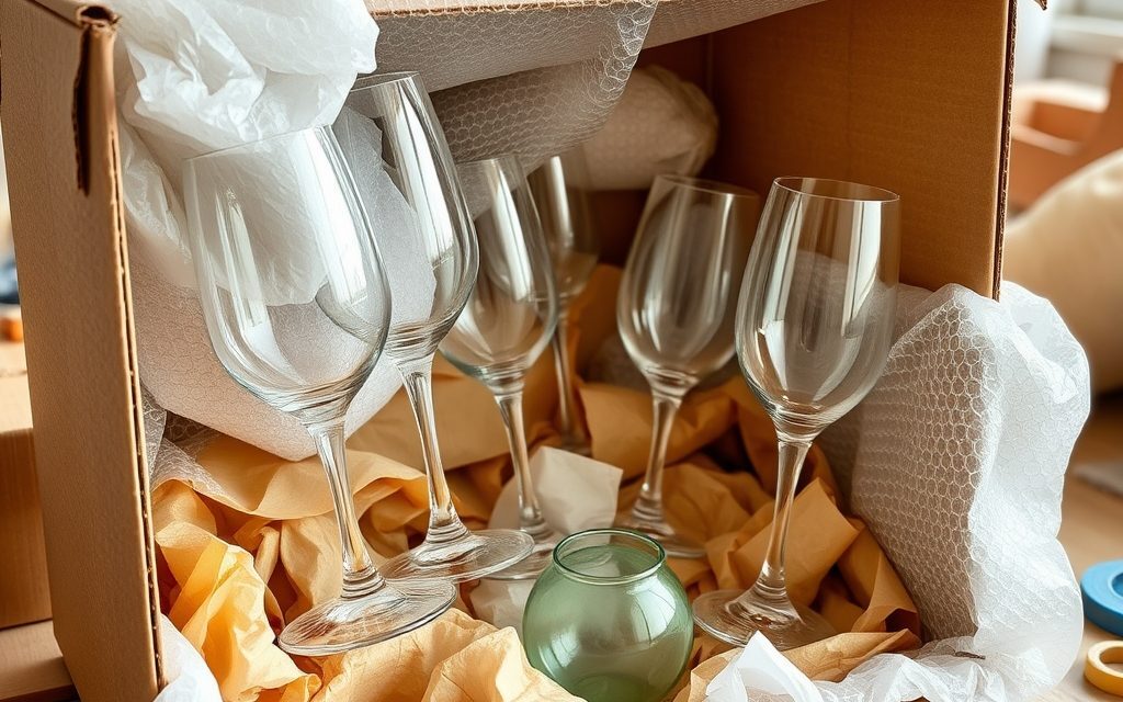 Jak skutecznie zabezpieczyć szkło w kartonie podczas przeprowadzki – praktyczne metody i najczęstsze błędy