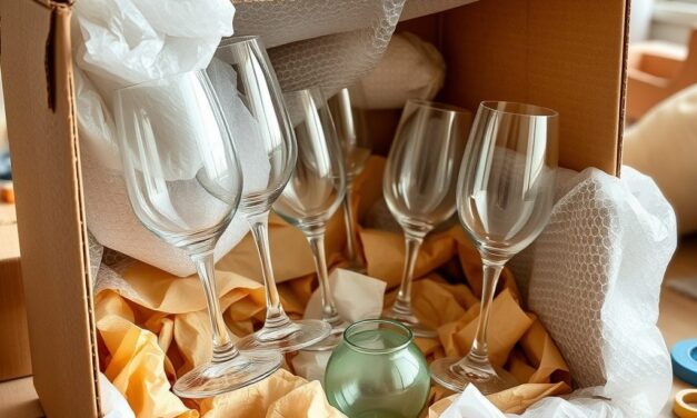 Jak skutecznie zabezpieczyć szkło w kartonie podczas przeprowadzki – praktyczne metody i najczęstsze błędy