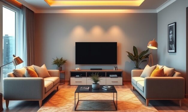 Gdzie ustawić sofę w chłodnym salonie, by stworzyć ciepłą i komfortową przestrzeń wypoczynkową