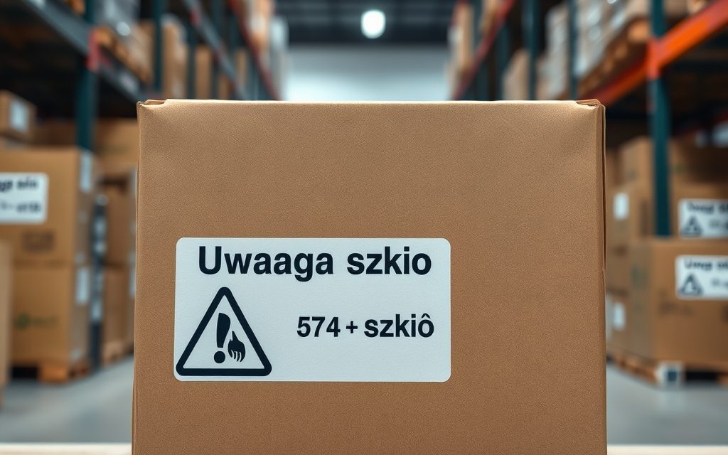 Jak prawidłowo oznaczać kartony ze szkłem, by zapewnić bezpieczny transport i magazynowanie