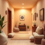 Jak wizualnie ocieplić chłodny przedpokój: kolory, tekstylia i oświetlenie dla przytulnej atmosfery