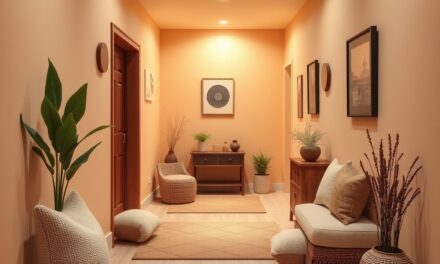 Jak wizualnie ocieplić chłodny przedpokój: kolory, tekstylia i oświetlenie dla przytulnej atmosfery