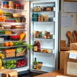 Lodówka i jedzenie przed przeprowadzką: jak zaplanować spożycie i bezpiecznie przygotować sprzęt do transportu