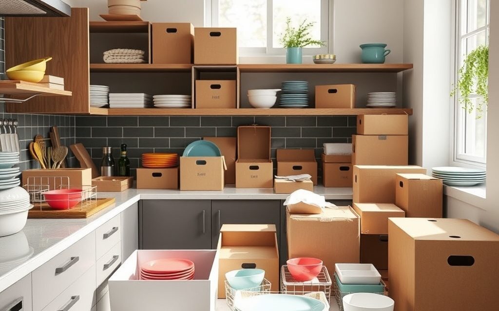 Pierwsze kroki w rozpakowywaniu kuchni po przeprowadzce: jak zorganizować przestrzeń i uniknąć chaosu