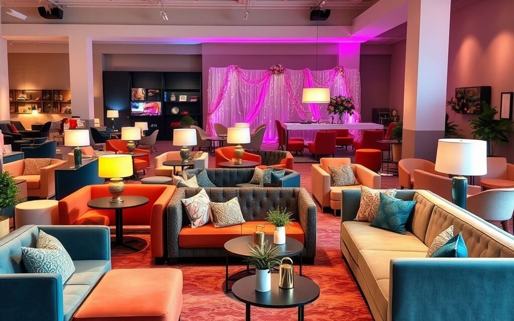 Meble modułowe do wynajmu: jak wybrać i zaplanować funkcjonalną aranżację eventową