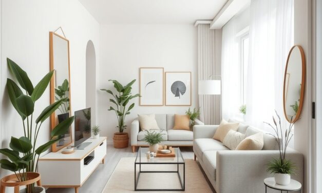 Jak wybrać kolory do małego mieszkania pod wynajem, by optycznie powiększyć i ułatwić utrzymanie przestrzeni